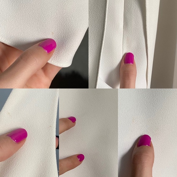 Intermix White Leah Sleeveless Vneck Tank - Picture 16 of 17